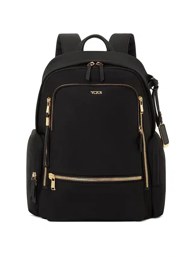 TUMI Men's Voyageur Celina Backpack - Black Gold