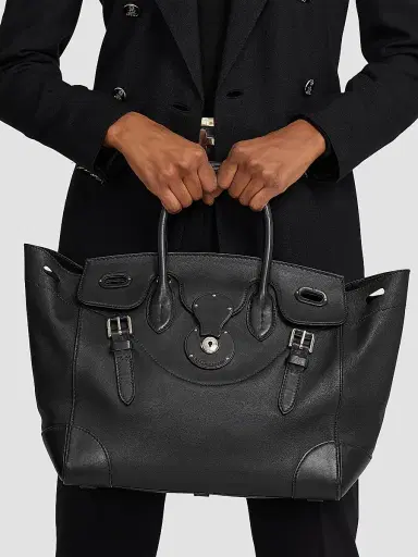 Ralph Lauren Collection Women's Soft Ricky Leather Bag | Thumbnail 3 Ralph Lauren Collection Women's Soft Ricky Leather Bag | Thumbnail 3