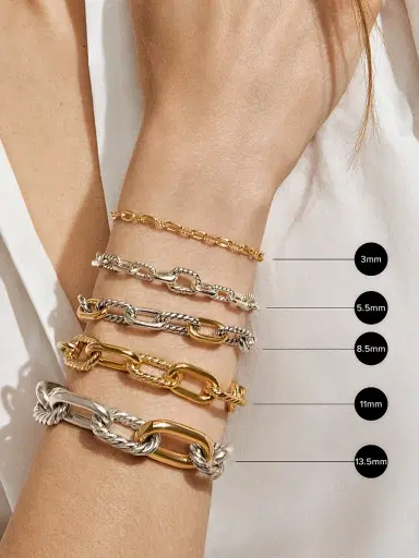 David Yurman Women's DY Madison Chain Bracelet in Sterling Silver, 8.5mm - Silver | Thumbnail 2 David Yurman Women's DY Madison Chain Bracelet in Sterling Silver, 8.5mm - Silver | Thumbnail 2