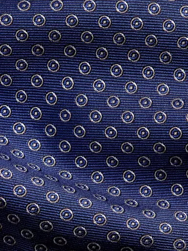 Ralph Lauren Purple Label Men's Bond St. Geometric Silk Tie - Blue | Thumbnail 3 Ralph Lauren Purple Label Men's Bond St. Geometric Silk Tie - Blue | Thumbnail 3