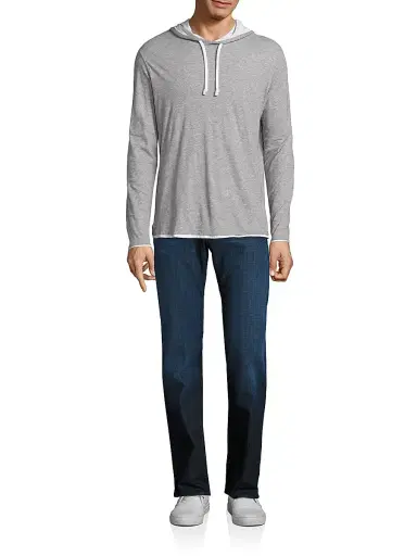 7 For All Mankind Austyn Relaxed Fit Jeans - Los Angeles Dark - Size 40 | Thumbnail 2