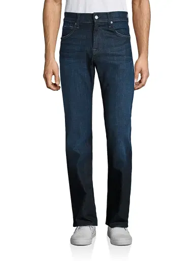7 For All Mankind Austyn Relaxed Fit Jeans - Los Angeles Dark - Size 40 | Thumbnail 3