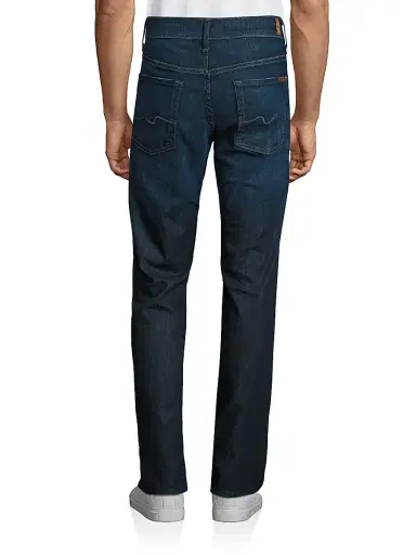 7 For All Mankind Austyn Relaxed Fit Jeans - Los Angeles Dark - Size 40 | Thumbnail 4