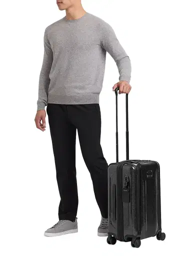 TUMI Tegra-Lite International Front Pocket Carry-On Suitcase - Black Graphite | Thumbnail 2 TUMI Tegra-Lite International Front Pocket Carry-On Suitcase - Black Graphite | Thumbnail 2