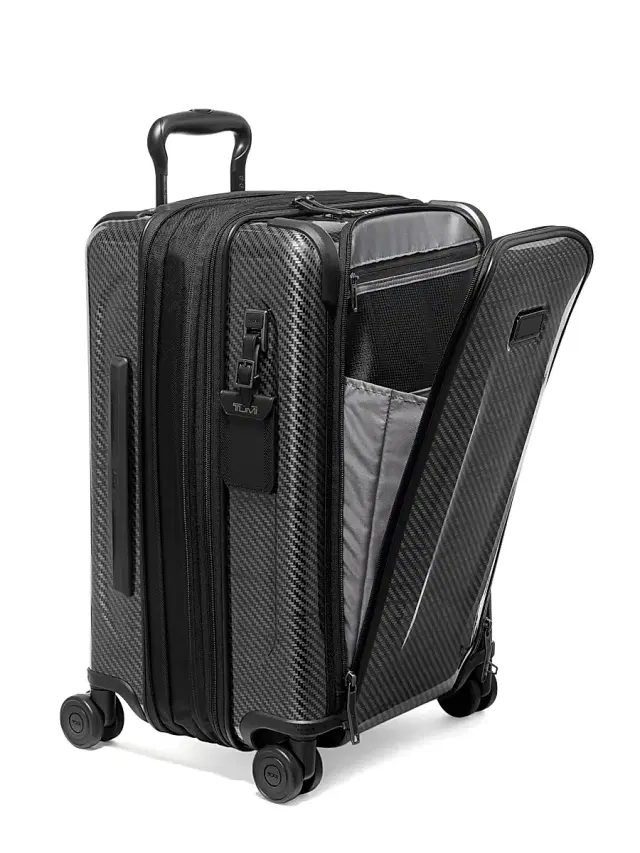 TUMI Tegra-Lite International Front Pocket Carry-On Suitcase - Black Graphite