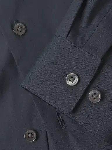 Theory Men's Sylvain Good Cotton Shirt - Eclipse - Size XXL | Thumbnail 6