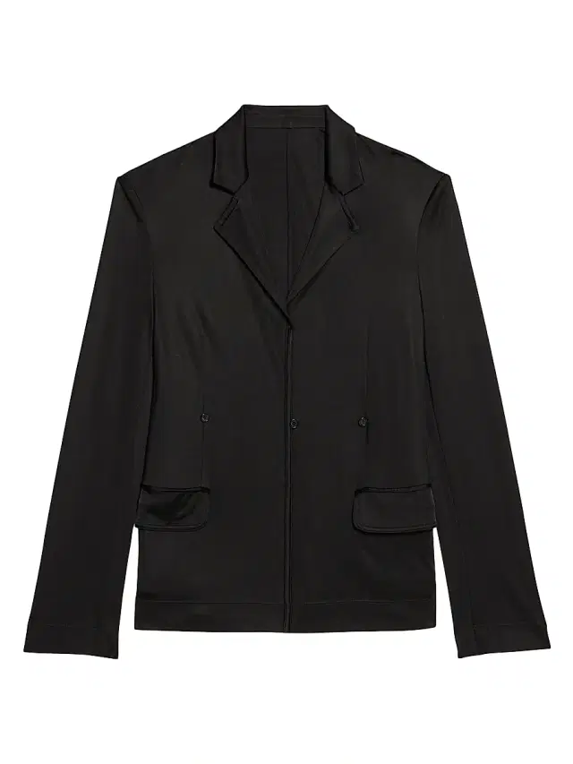 Helmut Lang Women's Single-Breasted Long-Sleeve Jacket - Black