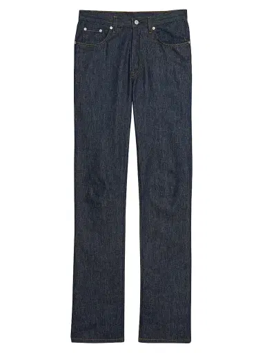 Helmut Lang Women's Mid-Rise Straight-leg Jeans - Raw Indigo | Thumbnail 1