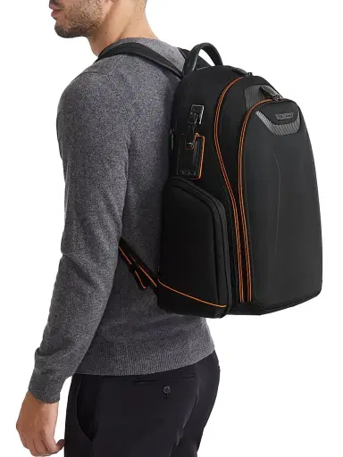 TUMI Men's Tumi X Mclaren Paddock Backpack - Black | Thumbnail 2 TUMI Men's Tumi X Mclaren Paddock Backpack - Black | Thumbnail 2