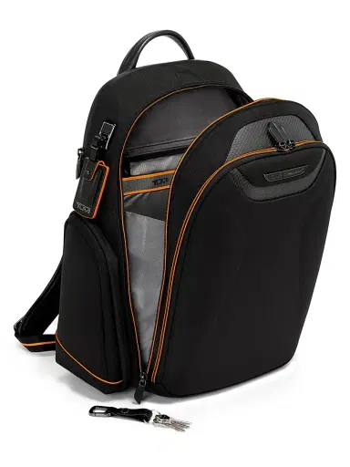 TUMI Men's Tumi X Mclaren Paddock Backpack - Black | Thumbnail 6 TUMI Men's Tumi X Mclaren Paddock Backpack - Black | Thumbnail 6