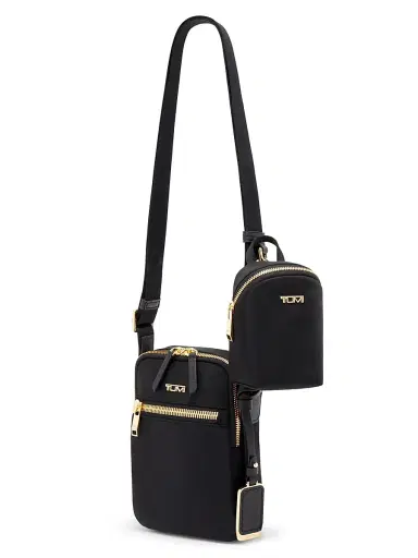 TUMI Men's Voyageur Persia Crossbody - Black Gold | Thumbnail 4 TUMI Men's Voyageur Persia Crossbody - Black Gold | Thumbnail 4