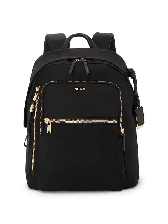 TUMI Men's Voyageur Halsey Backpack - Black Gold