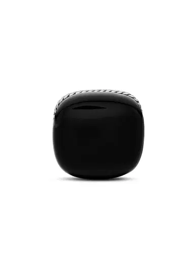 David Yurman Men's Streamline Cushion Cufflinks in Sterling Silver - Black Onyx | Thumbnail 4