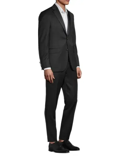 Ted Baker Men's Jenner Notched Lapel Tuxedo - Black | Thumbnail 3 Ted Baker Men's Jenner Notched Lapel Tuxedo - Black | Thumbnail 3
