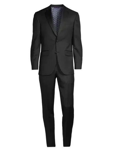 Ted Baker Men's Jenner Notched Lapel Tuxedo - Black | Thumbnail 7 Ted Baker Men's Jenner Notched Lapel Tuxedo - Black | Thumbnail 7