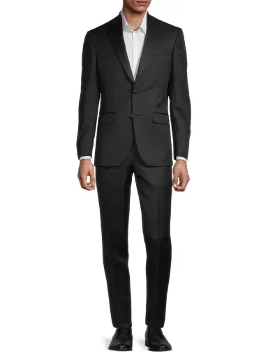 Ted Baker Men's Jenner Notched Lapel Tuxedo - Black | Thumbnail 1 Ted Baker Men's Jenner Notched Lapel Tuxedo - Black | Thumbnail 1