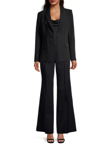 Milly Women's Avery Cady Blazer - Black | Thumbnail 2