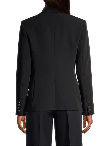 Milly Women's Avery Cady Blazer - Black | Thumbnail 5