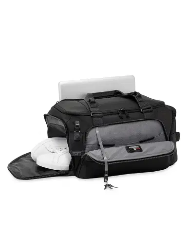 TUMI Men's Alpha Bravo Mason Duffel Bag - Black | Thumbnail 3