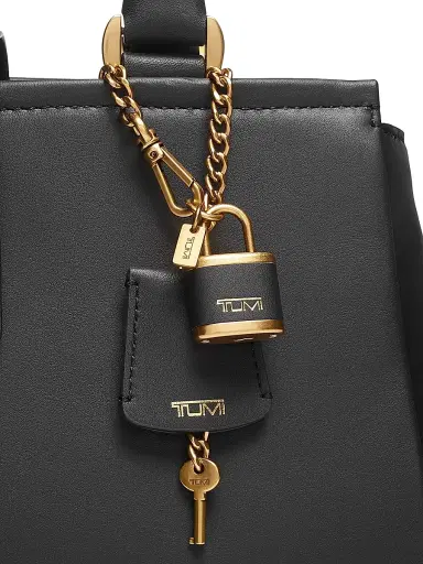 TUMI Men's Pavia Cori Croc-Embossed Tote Bag - Black | Thumbnail 5 TUMI Men's Pavia Cori Croc-Embossed Tote Bag - Black | Thumbnail 5