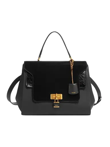TUMI Men's Arona Textured Satchel | Thumbnail 1