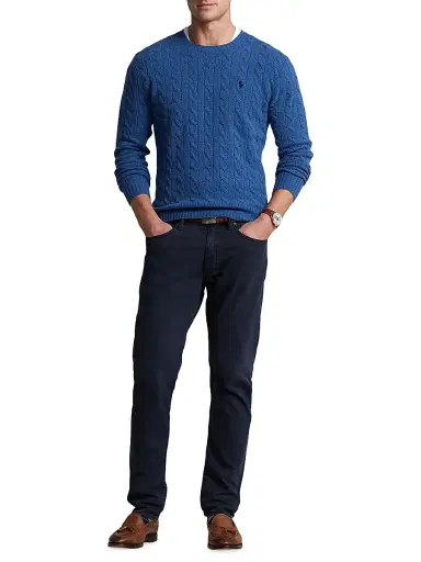 Polo Ralph Lauren Men's Sullivan Slim Knit-Like Chino Pants - Aviator Navy | Thumbnail 2