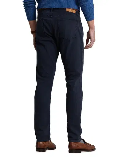 Polo Ralph Lauren Men's Sullivan Slim Knit-Like Chino Pants - Aviator Navy | Thumbnail 4
