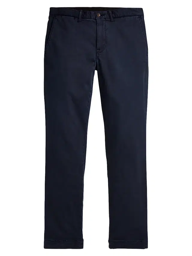 Polo Ralph Lauren Men's Sullivan Slim Knit-Like Chino Pants - Aviator Navy