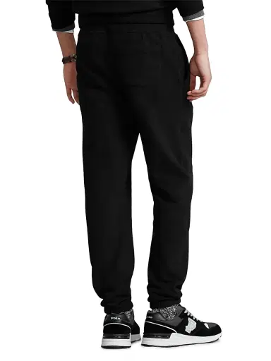 Polo Ralph Lauren Men's Cotton Fleece Athletic Pants - Polo Black | Thumbnail 4 Polo Ralph Lauren Men's Cotton Fleece Athletic Pants - Polo Black | Thumbnail 4