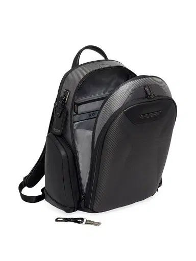 TUMI Men's x McLaren Paddock Carbon Fiber Backpack | Thumbnail 2 TUMI Men's x McLaren Paddock Carbon Fiber Backpack | Thumbnail 2