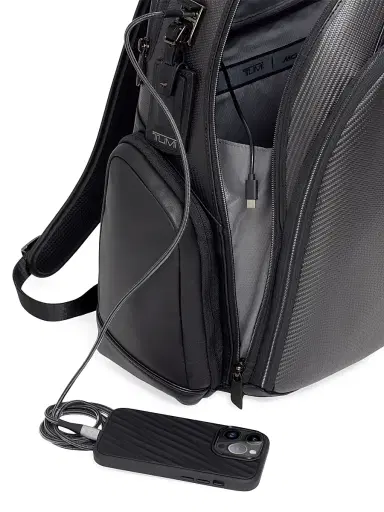 TUMI Men's x McLaren Paddock Carbon Fiber Backpack | Thumbnail 7 TUMI Men's x McLaren Paddock Carbon Fiber Backpack | Thumbnail 7