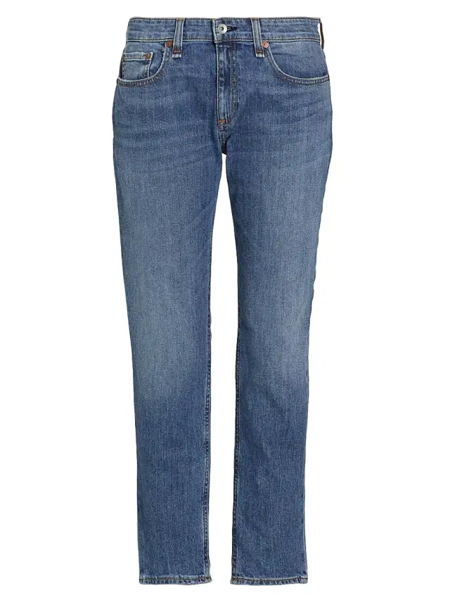 rag & bone Women's Dre Low-Rise Slim Boyfriend Jeans - Julienne