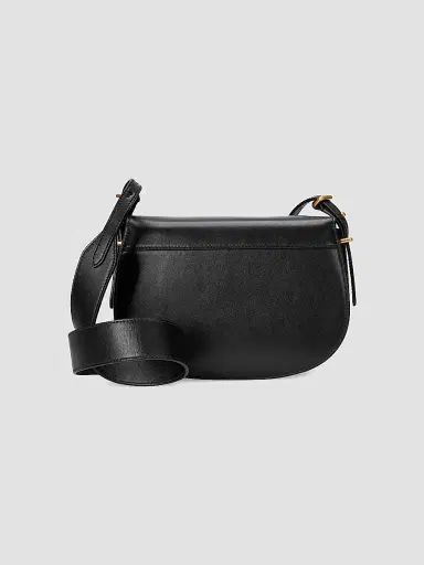 Polo Ralph Lauren Women's Sport Leather Crossbody Bag - Black | Thumbnail 5