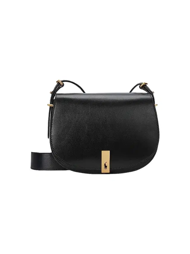 Polo Ralph Lauren Women's Sport Leather Crossbody Bag - Black