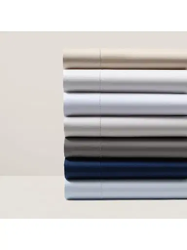 Ralph Lauren Organic Sateen 624-Thread Count Sheet & Pillowcase Collection - Polo Navy King | Thumbnail 6