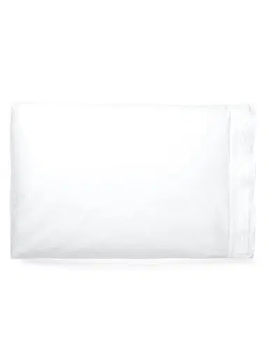Ralph Lauren Organic Tuxedo Pleat Bedding 400 Thread Count Pillowcase - White | Thumbnail 2 Ralph Lauren Organic Tuxedo Pleat Bedding 400 Thread Count Pillowcase - White | Thumbnail 2