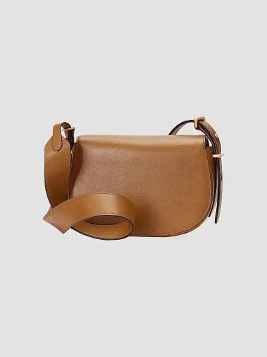 Polo Ralph Lauren Women's Mini ID Leather Saddle Bag | Thumbnail 4