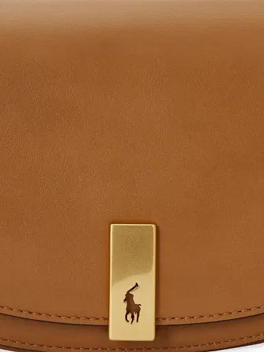 Polo Ralph Lauren Women's Mini ID Leather Saddle Bag | Thumbnail 5