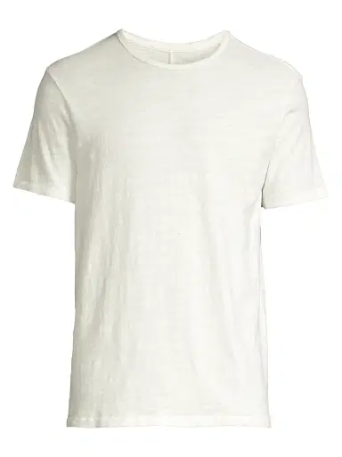 rag & bone Men's Classic Flame Tee - White - Size XXL | Thumbnail 1