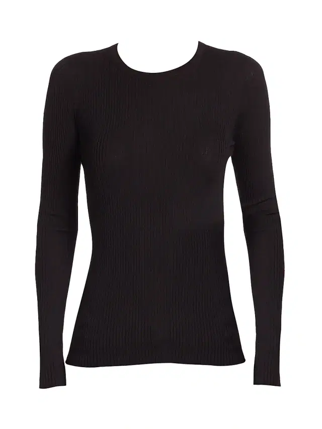 Theory Women's Mirzi Refined Merino Wool Sweater - Black