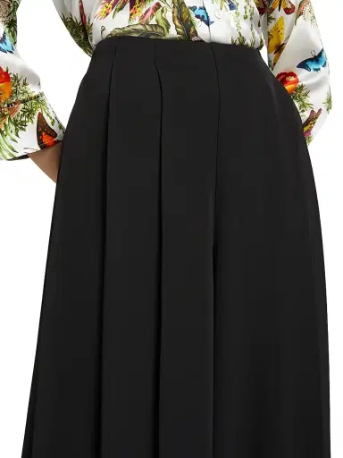 L'Agence Women's Nova Pleat Straight-Leg Pants - Black - Size 16 | Thumbnail 6 L'Agence Women's Nova Pleat Straight-Leg Pants - Black - Size 16 | Thumbnail 6