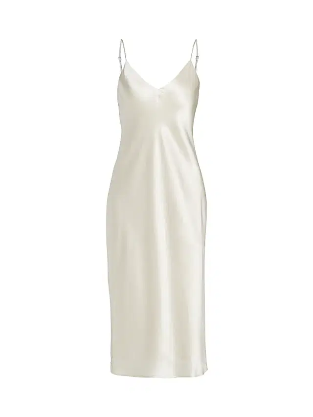 Women's Jodie Silk Slip Dress - Champagne