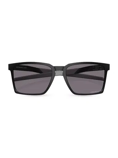 Oakley Men's 56MM Square Sunglasses - Black Grey | Thumbnail 5