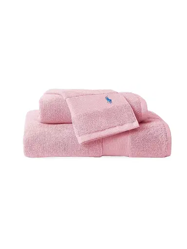 Ralph Lauren Polo Player Cotton Bath Mat - Carmel Pink - Size Bath Mat | Thumbnail 3