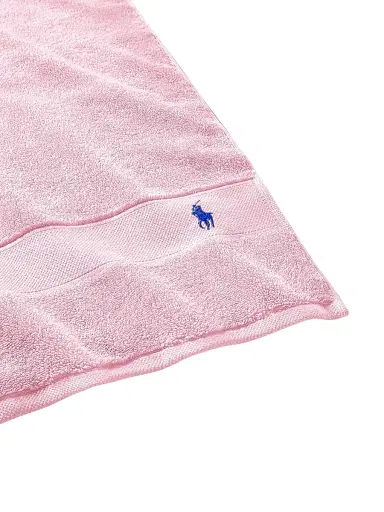 Ralph Lauren Polo Player Cotton Bath Mat - Carmel Pink - Size Bath Mat | Thumbnail 4