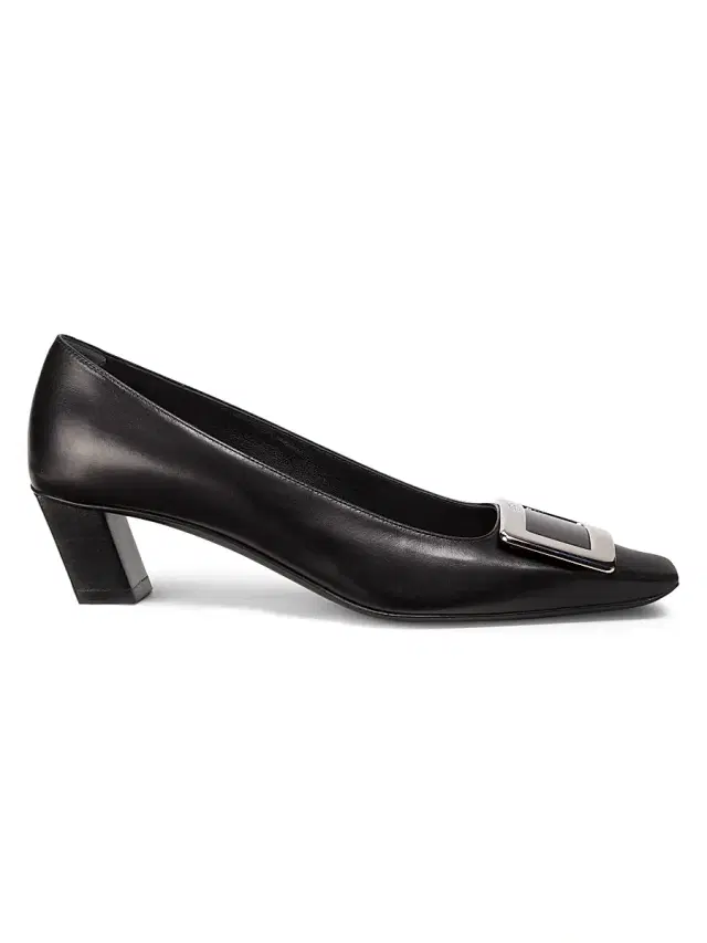 Roger Vivier Women's Belle Vivier 45MM Leather Pumps - Black