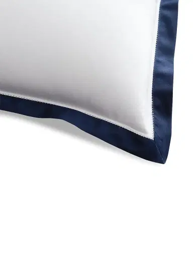 Ralph Lauren Organic Sateen Border Bedding 624 Thread Count Throw Pillow - Silver | Thumbnail 5 Ralph Lauren Organic Sateen Border Bedding 624 Thread Count Throw Pillow - Silver | Thumbnail 5