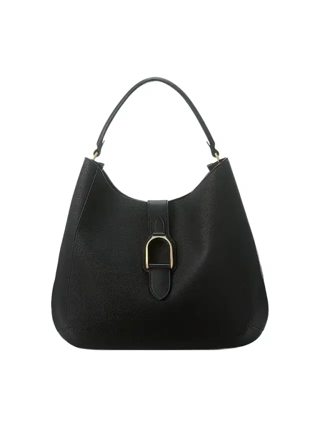 Women's Welington  Shoulder Bag in Leather - Black