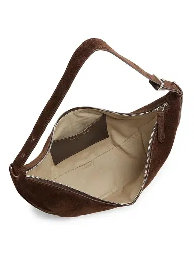 Proenza Schouler Women's Slide Suede Bag - Chocolate | Thumbnail 5