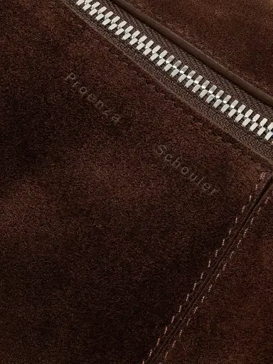 Proenza Schouler Women's Slide Suede Bag - Chocolate | Thumbnail 6